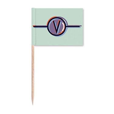 Imagem de Amperímetro com componente de notação de palito de dente, marcador para decoração de festa