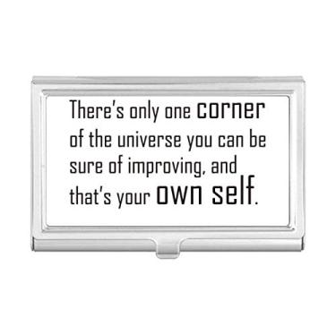 Imagem de Citação que você pode mudar seu próprio porta-cartões de visita, caixa de bolso