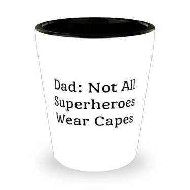 Imagem de Pai: Nem todos os super-heróis usam capas de vidro para papai, lindo papai, copo de cerâmica para o papai