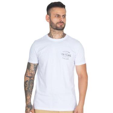 Imagem de Camiseta Masculina Algodão Com Estampa Barco Gola Redonda  - Kohmar