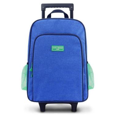 Imagem de Mochila Com Rodinhas Junior Mochila Com Rodinhas Junior - Azul