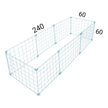 Imagem de Cercadinho Para Cães Cachorro ( Adestramento) 240x60x60