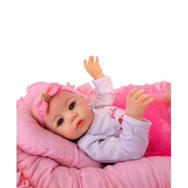 Bebê Reborn Realista Abigail 04 - Kit Completo - Lanny Baby - Bonecas -  Magazine Luiza