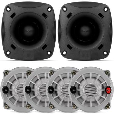 Imagem de Kit Jbl Selenium 4 Driver D250x + 2 Tweeter St200 600w Rms