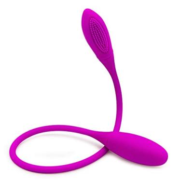 Imagem de Vibrador Flor Rosa Ponta Dupla Função Sugador e Aquecimento púrpura vibradoris feminino sexual,Vibrador Silicone vibradoris feminino B1