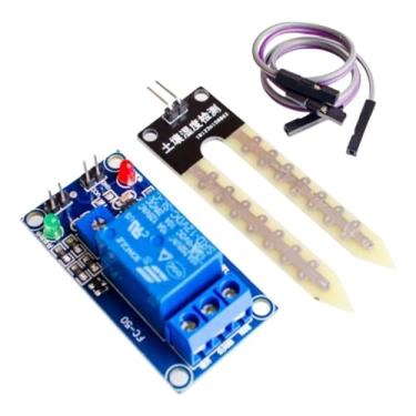 Imagem de Modulo Sensor Umidade De Solo *Com Acionamento A Rele 12V - Para Arduino
