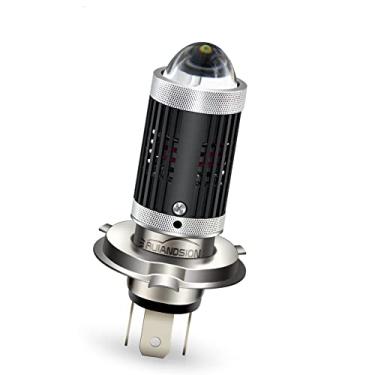 Imagem de Ruiandsion H4 Lâmpada LED para farol de motocicleta DC 12-80V Super Brilhante P43t Feixe Hi/Lo Substituição para farol de motocicleta