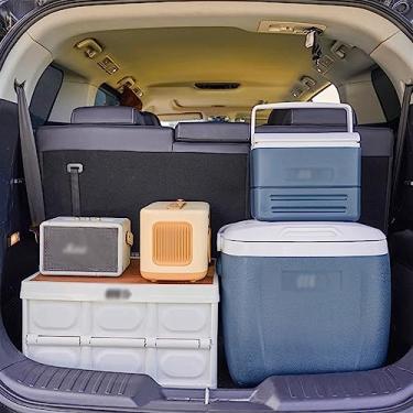 Imagem de Baldes de gelo 8,2L/17L/26L Balde de gelo com alça Balde de gelo de plástico Cooler Stall Ice Smoothies Camping Caixa de isolamento de alimentos Caixa de refrigeração doméstica Pesca Marisco Takeaway