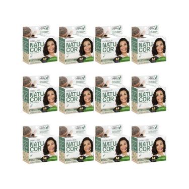Imagem de Coloraçao Natucor 3.0 Castanho Escuro-Kit C/12Un