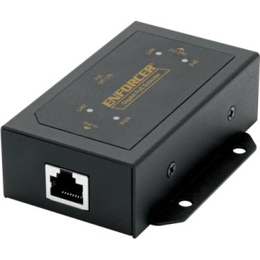Imagem de Seco-Larm NR-P102E-TQ Enforcer 1-Port PoE+ Extensor; estende a gama de dispositivos PoE e cabos Cat5e adicionais de 100 metros ou superior; Compatível com dispositivos PoE; Proteção contra sobretensão