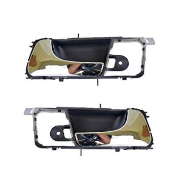 Imagem de PT Auto Warehouse GM-2375M-DP - Maçaneta interna interna interna, cromada - par esquerdo/direito