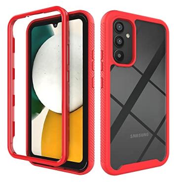 Imagem de Kukoufey Capa para Samsung Galaxy A34 5G capa, capa protetora antiqueda e absorção de choque para Samsung SM-A346B/DSN Galaxy A34 5G / SM-A346M/DSN SM-A346E/DSN SM-A346E capa vermelha