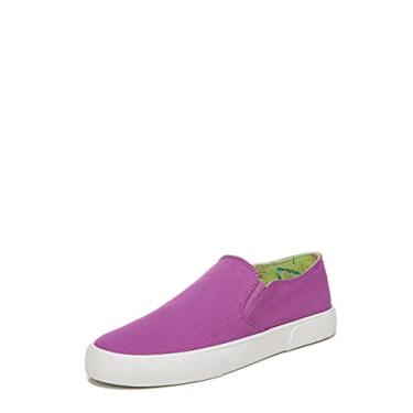 Imagem de Vionic Tênis feminino sem cadarço Carefree Groove - Sapatos sustentáveis que incluem conforto em três zonas com suporte ortopédico para o arco da palmilha, tênis feminino de ajuste médio, Lona de baga selvagem, 5