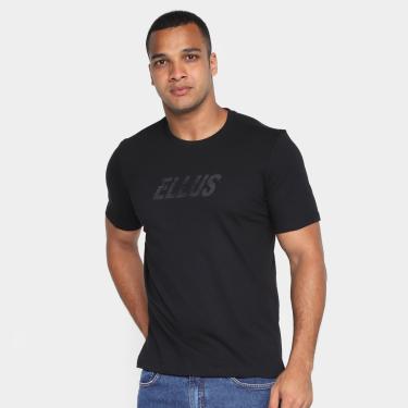 Imagem de Camiseta Ellus Cotton Fine Dots Classic Masculina-Masculino