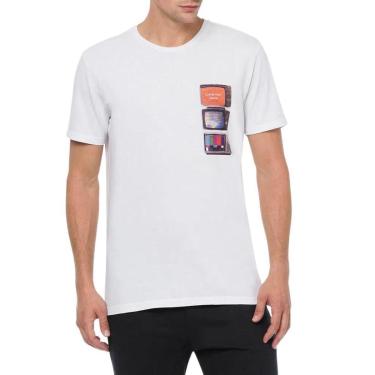 Imagem de Camiseta Calvin Klein Estampa Frontal Masculina-Masculino