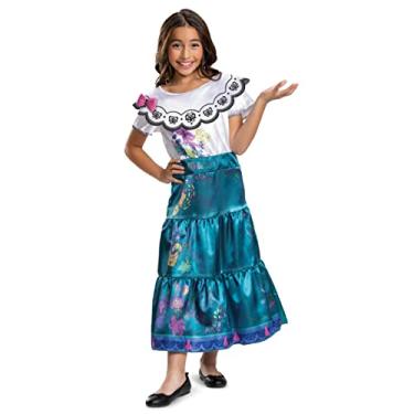 Imagem de Mirabel Costume for Girls, Official Disney Encanto Mirabel Dress Outfit for Kids, Child Size Medium (7-8)