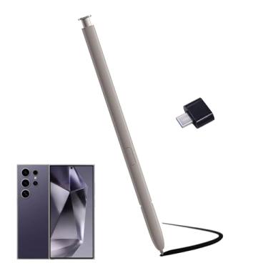 Imagem de Generic Caneta de substituição para Galaxy S24 Ultra S para Samsung Galaxy S24 Ultra S Pen sem Bluetooth para Samsung Galaxy S24 Ultra 5G Stylus Pen (violeta) conversor tipo C,