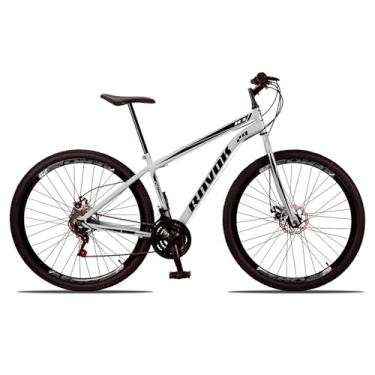 Imagem de Bicicleta Aro 29 Ravok 21v Aço Carbono Freios a Disco (Branco)
