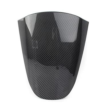 Imagem de Capa de assento traseiro de motocicleta carenagem capota traseira de passageiro cauda ABS capa de extremidade apto para Kawasaki Ninja ZX12R ZX-12R 2000-2005 (aparência de fibra de carbono)
