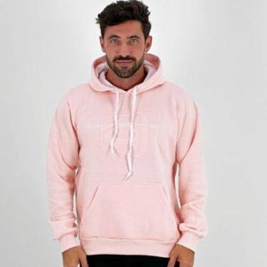 Imagem de Blusa Gangster de Moletom Canguru com Capuz Masculina-Masculino