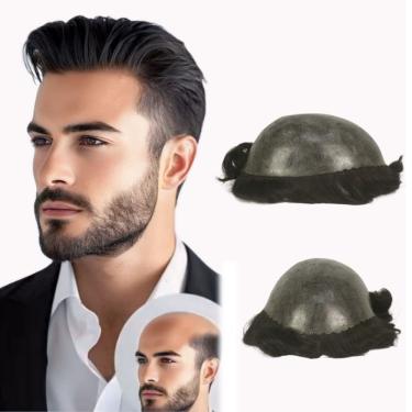 Imagem de Protese capilar micropele Fred Injetada tamanho 20x25 D=120%