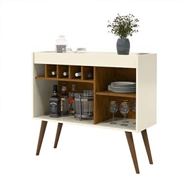 Imagem de Aparador Buffet Adega New Odin - Off White/Nature