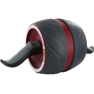 Imagem de Roda de execícios abdominais Perfect Fitness Ab Carver Pro, para uso doméstico, preto/vermelho