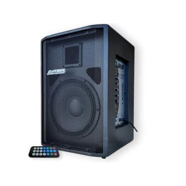 Imagem de Caixa de som ativa 12" 250w datrel portátil profissional