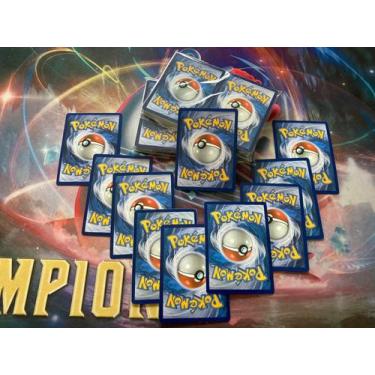 Imagem de ORIGINAL - Lotes até 100 cartas Pokemon + até 5 Cartas BRILHANTES ESCO