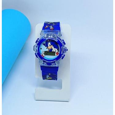 Imagem de Relógio Infantil Digital Pisca Luz Led Toca Musica para Crianças Perso