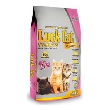 Imagem de Ração Luck Cat Peixe Para Gatos Filhotes 10.1kg