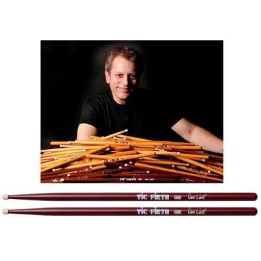 Imagem de Baqueta Vic Firth Signature Dave Weckl Padrão 5A/5B Modelo Clássico Ve