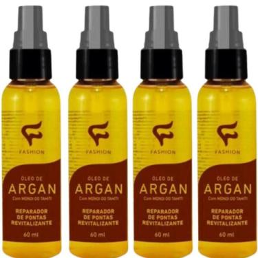 Imagem de Reparador de Pontas Fashion Argan com Monoi do Tahiti Frasco 60ml Kit 