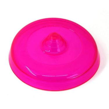 Imagem de Brinquedo Lilopety Mini Frisbee Flexível Rosa para Cães