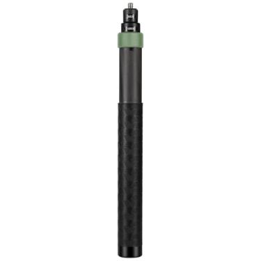 Imagem de Bastão de selfie de fibra de carbono de 26 cm a 1,2 m para insta360 x4 Insta 360 x4 x3 x2 x um r RS Gopro Go Pro Hero 13 12 11 10 9 8 7 6 5 4 3 acessórios de câmera (verde)