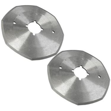 Imagem de 2 Discos De Corte Oitavado Maquina Cortar Tecido 4 Polegadas - Evolver