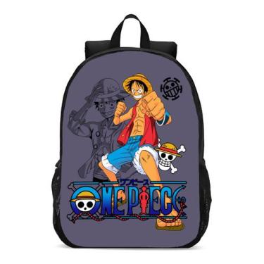 Imagem de Mochila Escolar Infanto Juvenil Anime Mangá Monkey DLuffy  Novidade Ge