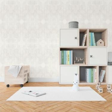 Imagem de Papel de Parede Adesivo Vinil Cimento Queimado Bege Claro - Leliz Pape