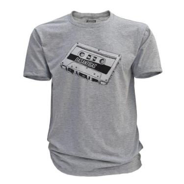 Imagem de Camiseta - Fita K7 - DASANTIGAS, Silver, Silver, GG