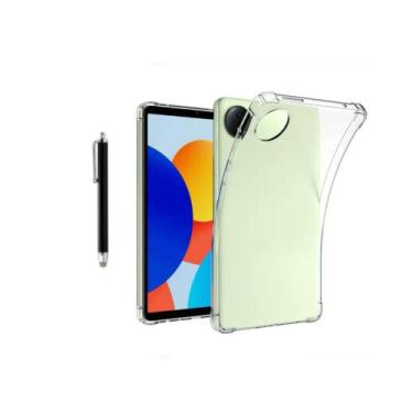 Imagem de Capa Case Transparente Silicone + Caneta Para Tablet Redmi Pad SE 8.7 