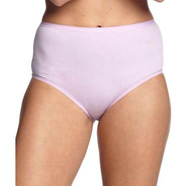 Imagem de Calça Alta Cotton Sloggi 24527 Básica, Rosa, XG