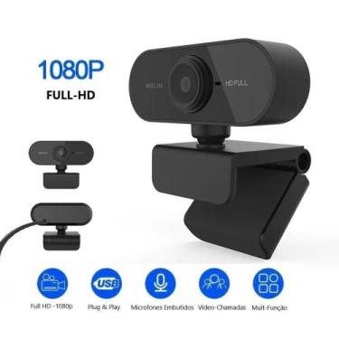 Imagem de Webcam 1080P Full Hd Câmera Computador Microfone P/Envio - Hd Web Cam