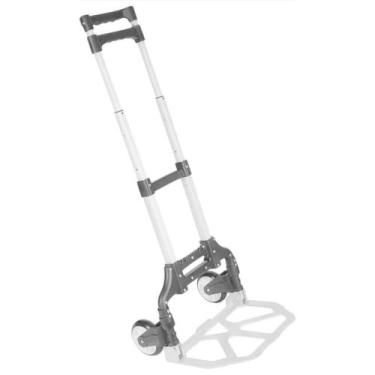 Imagem de Carrinho de Alumínio Dobrável para Carga 80Kg - Globalmix