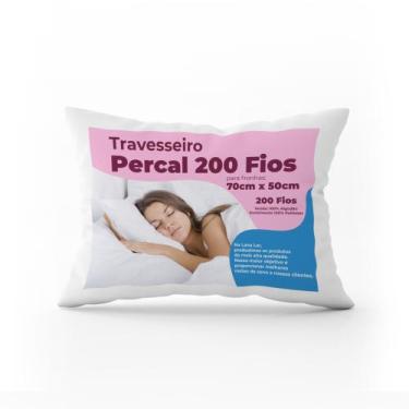 Imagem de Travesseiro 1 Peça 100% Algodão 200 Fios 50 Cm x 70 Cm-149BR - ThamyBa