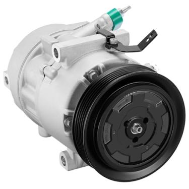 Imagem de BDFHYK Compressor A/C de ar condicionado com embreagem compatível com Hyundai Elantra 2014-2017, compatível com Kia Forte, Forte Koup, Forte5 14-16, Soul 2014-2019, Substituição 197383 198383