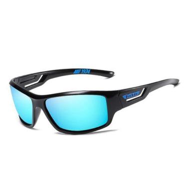 Imagem de Óculos de Sol Masculino VIAHDA Design Quadrado Polarizados Uv400, C5