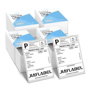 Imagem de Etiquetas Térmicas JIAYLABEL 4x6 - Pacote com 2000 Unidades