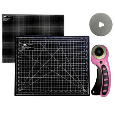 Imagem de Kit Base de Corte Placa Apoio Para Mesa A2 60x45cm Cortador de Tecido 