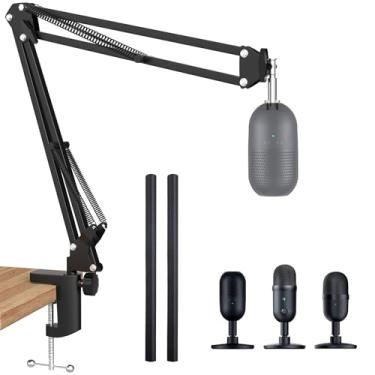 Imagem de SUNMON Seiren V3 Mini Boom Arm - Braço De Microfone Para Razer Mini, Seiren V2, Seiren X E A Maioria Dos Microfones, Suporte De Braço De Tesoura De Lança Ajustável Com Adaptador De 3/8" Para 5/8" Por