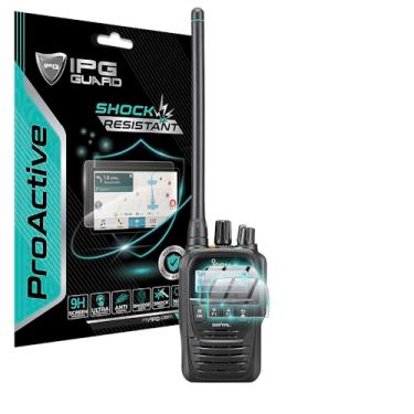 Imagem de IPG ProActive Feito para iCOM IC-F52D - IC-F62D Monitor de Rádio Portátil (2 Unidades) Protetor de Tela de Dureza 9H Filme Nano Cerâmico Ultra Responsivo Alta Claridade Antiarranhões À Prova de
